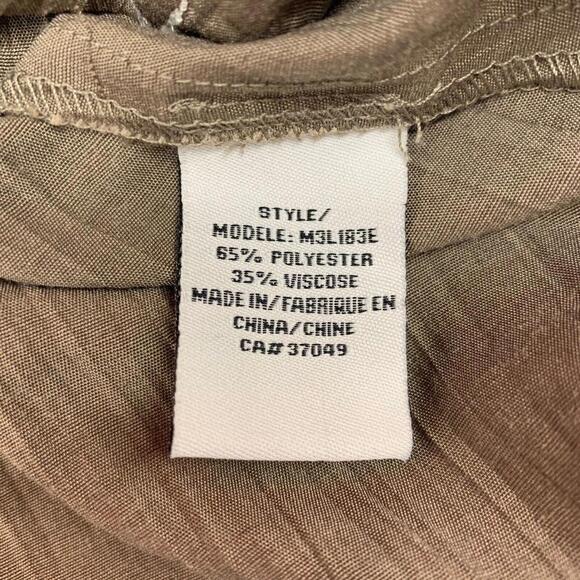 Marie Claire Womens Brown Evening Jacket Mother Of Pearl Buttons Size Large​​ - Picture 9 of 10